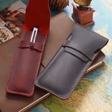 Load image into Gallery viewer, Classic Cowhide Pen Sleeve - Limited Edition - Original Kawaii Pen