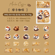 Load image into Gallery viewer, Coffee Theme Decorative Stickers