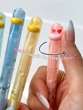 Load image into Gallery viewer, Crystal Duckie Gel Pen Set – Kawaii Writing Edition