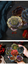 Load image into Gallery viewer, Vintage Style Gold Foiled Rose Stickers