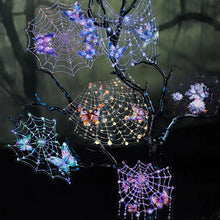 Load image into Gallery viewer, Spiderweb Floral Stickers