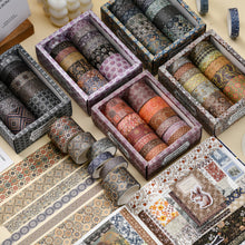 Load image into Gallery viewer, Exotic Charm Washi Tape Sets (12 Pcs a set)