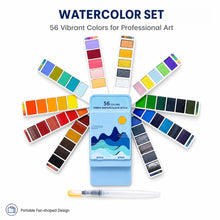 Load image into Gallery viewer, AquaCanvas Watercolor Set – Artist Edition