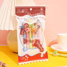 Load image into Gallery viewer, Mini Munchies Gel Pen Set ( 6pcs)