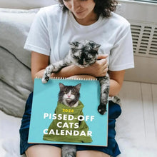 Load image into Gallery viewer, 2024 Pissed-Off Cats Calendar