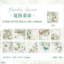 Load image into Gallery viewer, Romantic Floral Series Material Papers