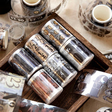 Load image into Gallery viewer, Vintage Style Digital Age Series Masking Washi Tape