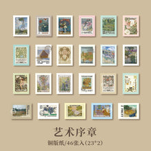 Load image into Gallery viewer, Old Post Office Series Decorative Stickers ( 6 Designs)