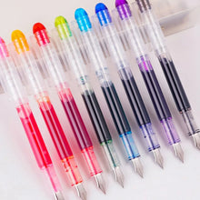 Load image into Gallery viewer, Crystal Flow Disposable Fountain Pens (8 colors)