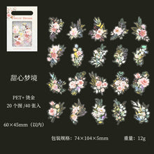 Load image into Gallery viewer, Flower Dreams Series Decorative Stickers