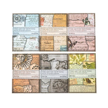 Load image into Gallery viewer, The Heart of Sewing Series Vintage Material Papers (6 Designs)