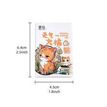 Load image into Gallery viewer, Orange Kitty Decorative Stickers