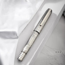 Load image into Gallery viewer, Silver Sage Engraved Fountain Pen - Limited Edition