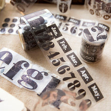Load image into Gallery viewer, Vintage Style Digital Age Series Masking Washi Tape