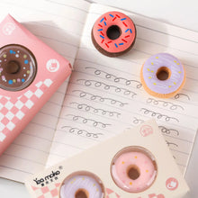 Load image into Gallery viewer, Cute Mini Doughnut Erasers Set (4pcs)