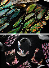 Load image into Gallery viewer, Dream Feather Gold Foiled Stickers