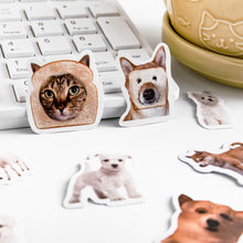 Load image into Gallery viewer, Cute Kitty and Puppy Stickers
