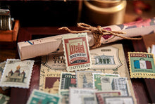 Load image into Gallery viewer, Old Post Office Series Decorative Stickers ( 6 Designs)