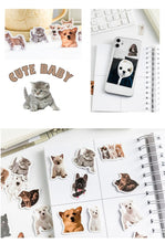 Load image into Gallery viewer, Cute Kitty and Puppy Stickers