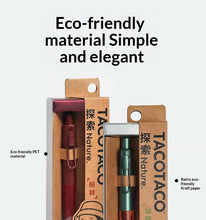 Load image into Gallery viewer, TACOTACO MiniClick Pocket Gel Pen – Wooden Grip Edition