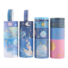 Load image into Gallery viewer, Galaxy Series Gold Foiled Universe Washi Tape Set (20 Rolls)