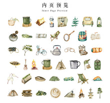 Load image into Gallery viewer, Camping Time Series Decorative Stickers