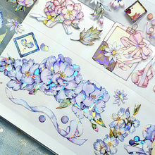 Load image into Gallery viewer, Floral Universe Gold Foiled Washi Tapes