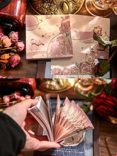 Load image into Gallery viewer, Rose Garden Memoire: Vintage Foil Stamped Sticky Notes