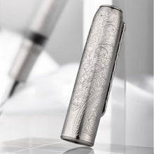 Load image into Gallery viewer, Silver Sage Engraved Fountain Pen - Limited Edition