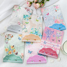 Load image into Gallery viewer, Nostalgic Blooms and Butterfly Parchment Material Paper