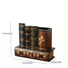 Load image into Gallery viewer, Grand Library Desk Organizer – Vintage Edition
