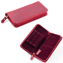 Load image into Gallery viewer, Voyager Leather Fountain Pen Case
