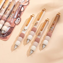 Load image into Gallery viewer, Capybara Sponge Grip Gel Pens Set