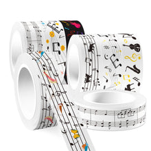 Load image into Gallery viewer, Melody Notes Washi Tape Collection – Musical Edition