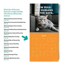 Load image into Gallery viewer, 2024 Pissed-Off Cats Calendar