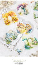 Load image into Gallery viewer, Vintage Four Seasons Scenery Masking Washi Tapes
