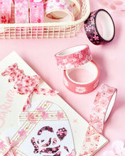 Load image into Gallery viewer, ๐ธ Sakura Blossom Washi Tape Collection โ Spring Edition