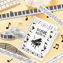 Load image into Gallery viewer, Melody Notes Washi Tape Collection – Musical Edition