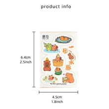 Load image into Gallery viewer, Cute Capybara Stickers