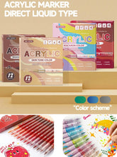 Load image into Gallery viewer, ColorMuse Acrylic Brush Marker Set – Artist Edition
