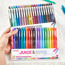 Load image into Gallery viewer, 🌈 Rainbow Splash Gel Pen Set – Creative Edition
