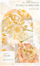 Load image into Gallery viewer, The Flower of Mist & Light Gilded Floral Stickers