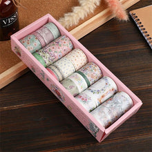 Load image into Gallery viewer, Vintage Style Japanese Summer Series Washi Tape Sets (18 Rolls)