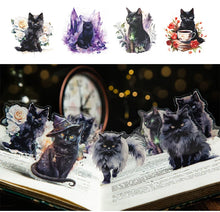 Load image into Gallery viewer, Cute Magic Black Cat Decorative Sticker