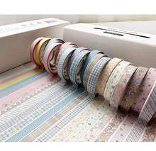 Load image into Gallery viewer, Intricate Vintage Masking Washi Tape Sets (20 pcs)