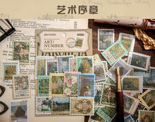 Load image into Gallery viewer, Old Post Office Series Decorative Stickers ( 6 Designs)