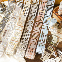 Load image into Gallery viewer, Vintage Style Literary English Poetry Washi Tape