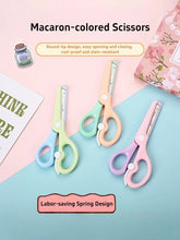 Load image into Gallery viewer, Macaron SpringCraft Safety Scissors – Pastel Edition