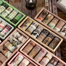 Load image into Gallery viewer, Vintage Style Japanese Summer Series Washi Tape Sets (18 Rolls)
