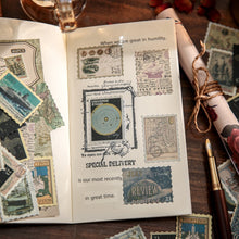 Load image into Gallery viewer, Old Post Office Series Decorative Stickers ( 6 Designs)